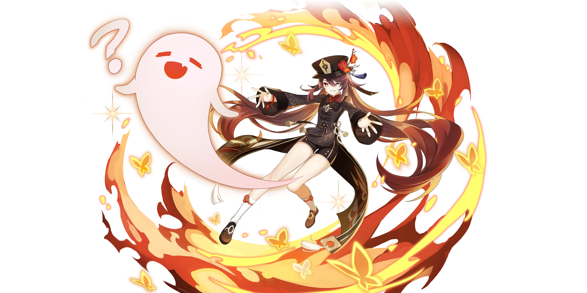 Hu Tao character artwork