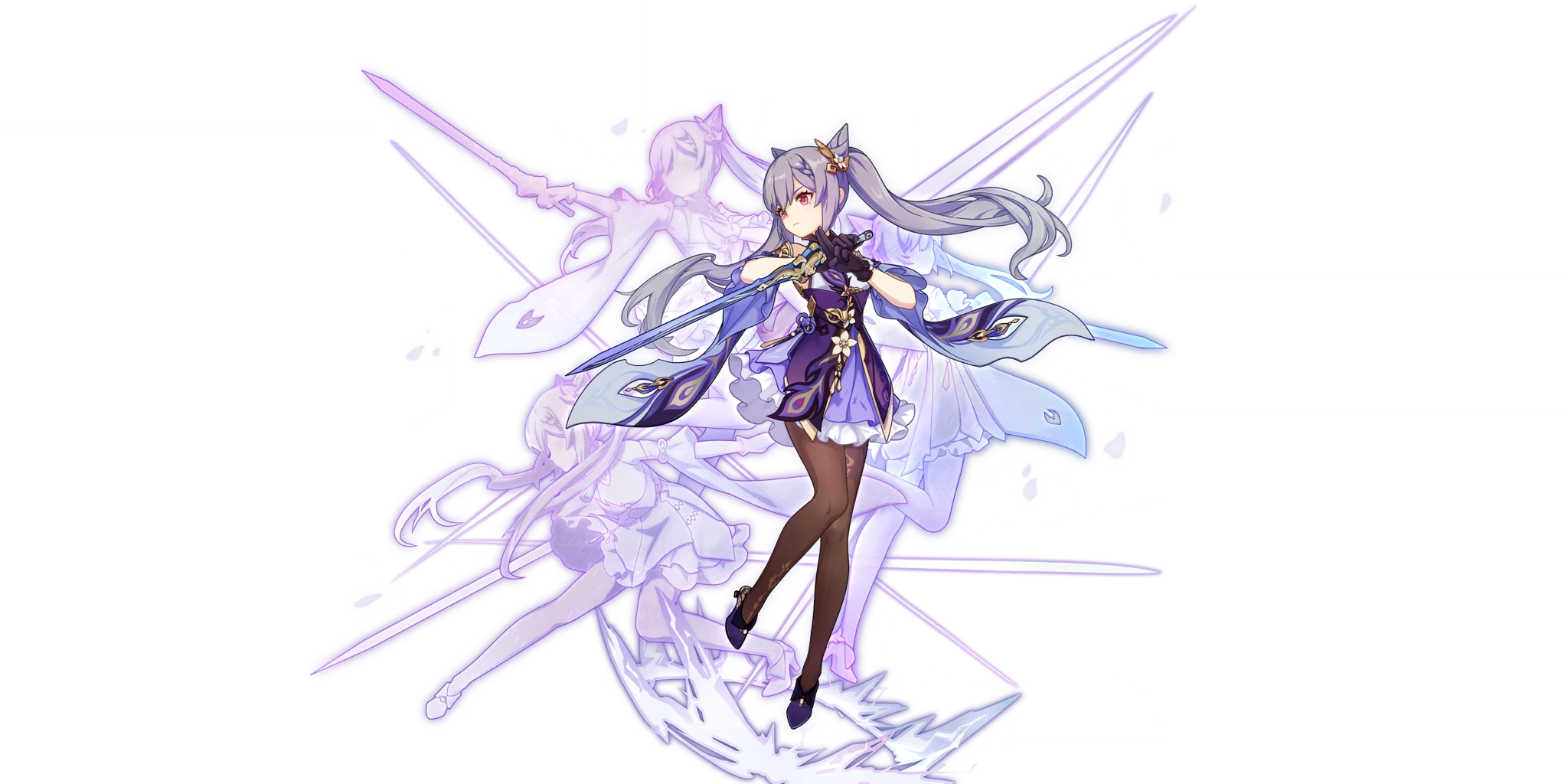 Keqing character artwork