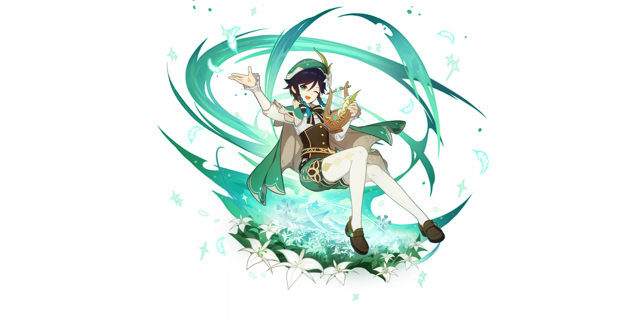 Venti character artwork